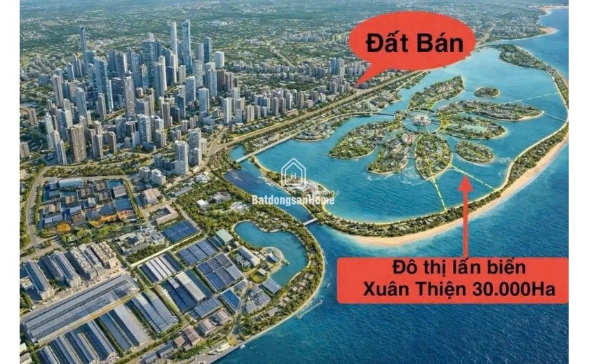 Cơ hội đầu tư đón sóng siêu dự án nghỉ dưỡng Xuân Thiện, sát bãi tắm, khu KT Ninh Cơ chỉ với 1,5 tỷ