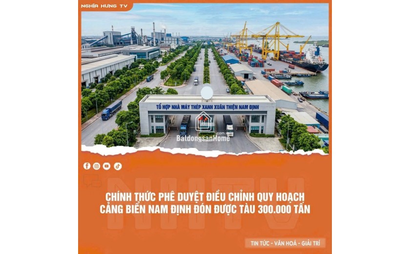 Cơ hội đầu tư đón sóng siêu dự án nghỉ dưỡng Xuân Thiện, sát bãi tắm, khu KT Ninh Cơ chỉ với 1,5 tỷ