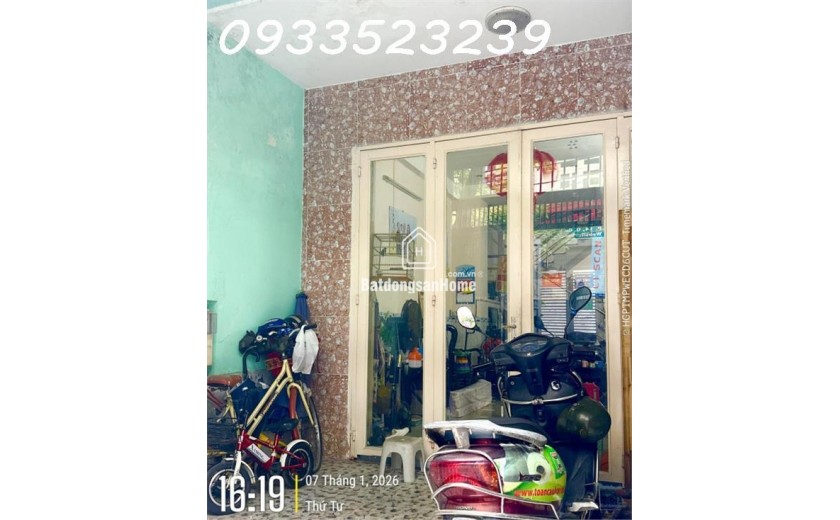 Bán gấp nhà Quang Trung, ngay Emart2 hẻm xe hơi thông 6m khu phân lô đồng bộ 8,6 tỷ 4 tầng 67m2