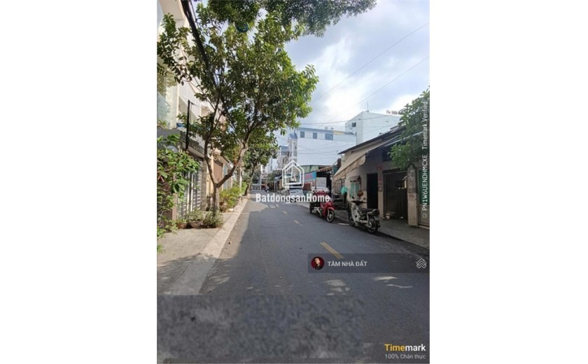 Bán đất Gò Vấp (4x20m) gpxd cao tầng + đường nhựa 12m, gần bờ kè sông Vàm Thuật LH 0933523239