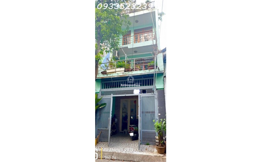 Bán gấp nhà Quang Trung, ngay Emart2 hẻm xe hơi thông 6m khu phân lô đồng bộ 8,6 tỷ 4 tầng 67m2