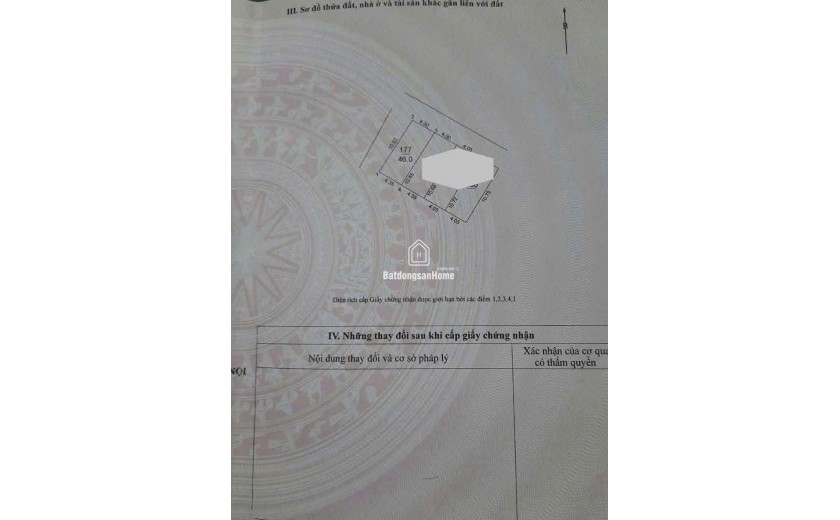 BÁN ĐẤT – XÓM BÃI, UY NỖ, ĐÔNG ANH ĐƯƠNG THÔNG CHỈ HƠN 3 TỈ XÍU