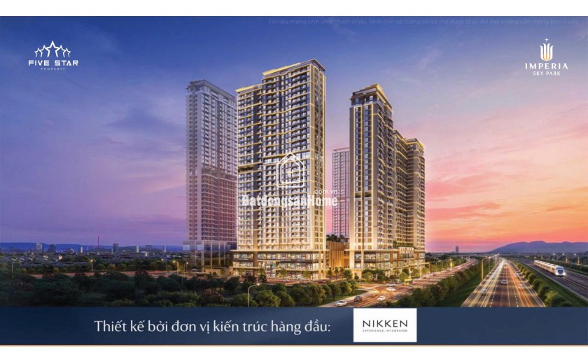 Quỹ căn studio- 1PN-2PN-3PN tòa Sky1 và Sky2 không chênh kí trực tiếp chủ đầu tư MIK Group