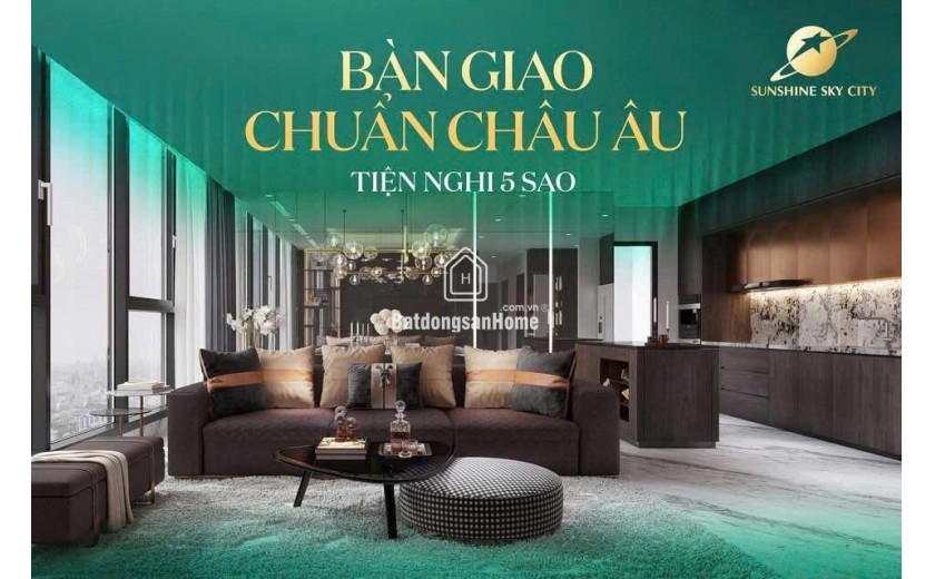 Chiết khấu 1% khi booking sớm V8 tại Sunshine Sky City với giá từ 98 triệu/m2 chưa VAT, KPBT