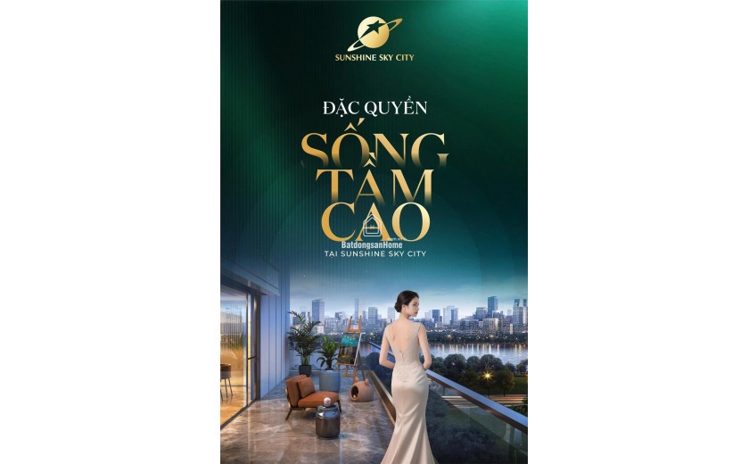 Chiết khấu 1% khi booking sớm V8 tại Sunshine Sky City với giá từ 98 triệu/m2 chưa VAT, KPBT