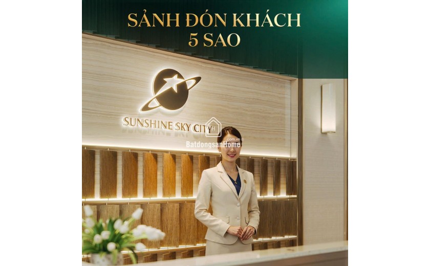 Chiết khấu 1% khi booking sớm V8 tại Sunshine Sky City với giá từ 98 triệu/m2 chưa VAT, KPBT