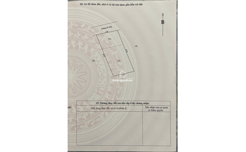 BÁN NHANH LÔ ĐẤT TIỀM NĂNG CAO – GIÁ CHỈ 400 TRIỆU 