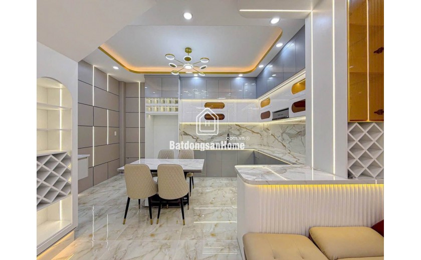 Bán nhà 3 tầng 5x12 gần Phú Mỹ Hưng, full nội thất 10 tỷ 6