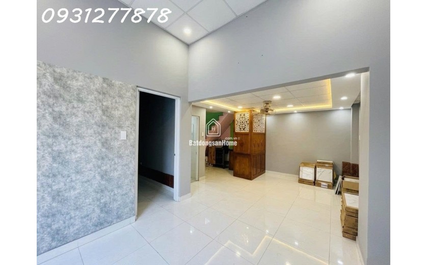 NHÀ MẶT TIỀN ĐS1, P15, GV- HẺM XE TẢI GÂNG KÊNH THAM LƯƠNG CHỈ 4Y2