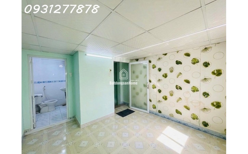 NHÀ MẶT TIỀN ĐS1, P15, GV- HẺM XE TẢI GÂNG KÊNH THAM LƯƠNG CHỈ 4Y2