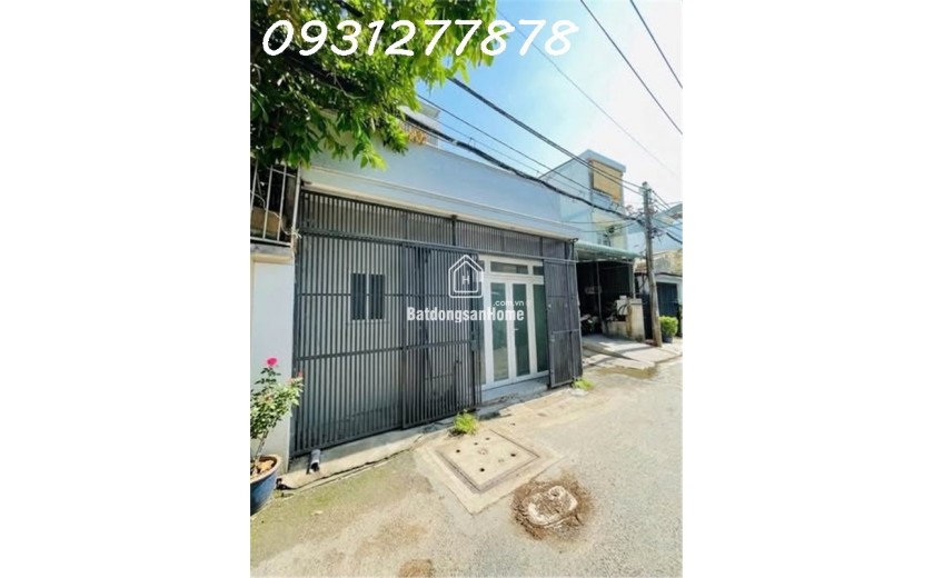 NHÀ MẶT TIỀN ĐS1, P15, GV- HẺM XE TẢI GÂNG KÊNH THAM LƯƠNG CHỈ 4Y2