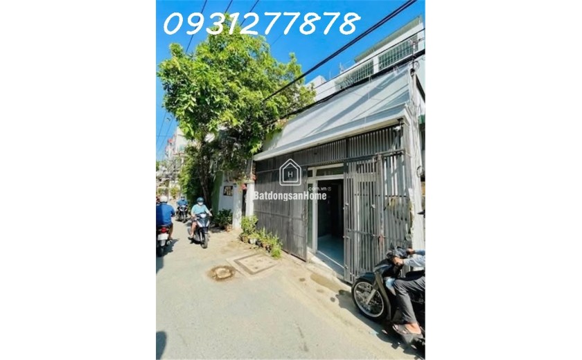 NHÀ MẶT TIỀN ĐS1, P15, GV- HẺM XE TẢI GÂNG KÊNH THAM LƯƠNG CHỈ 4Y2