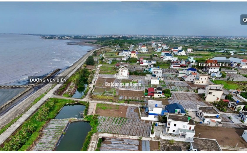 Cơ hội cuối, sở hữu Đất trung tâm thị trấn Quất Lâm, Nam Định chỉ hơn 1 tỷ