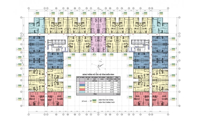 Bán căn hộ 2PN Tecco Felice Homes 48m² giá từ 1,45 tỷ