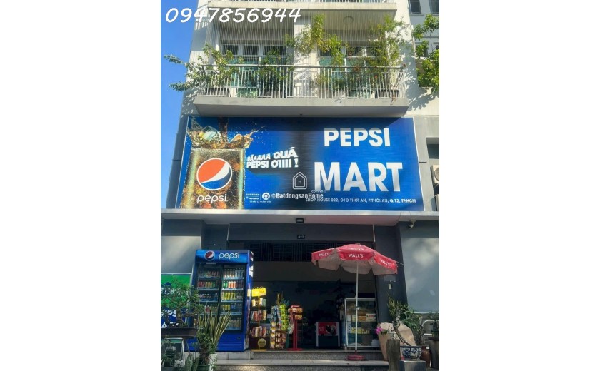 SIÊU PHẨM ĐẦU TƯ: SHOPHOUSE KHỐI ĐẾ QUẬN 12 – 196M² – MẶT TIỀN KINH DOANH ĐẮC ĐỊA