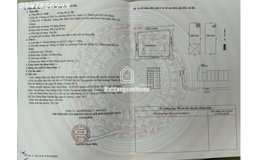 SIÊU PHẨM ĐẦU TƯ: SHOPHOUSE KHỐI ĐẾ QUẬN 12 – 196M² – MẶT TIỀN KINH DOANH ĐẮC ĐỊA