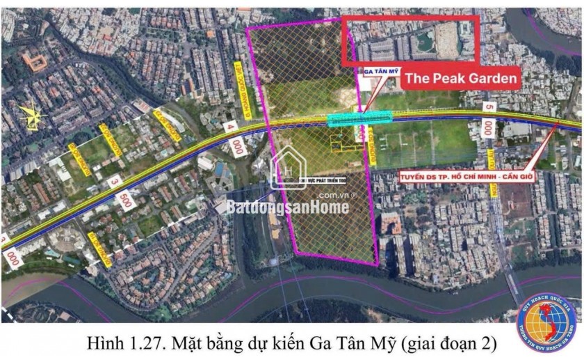 Chính thức nhận giữ chỗ có hoàn lại The Peak Garden với giá từ 75 triệu/m2 gần ga Metro Tân Mỹ, Quận 7
