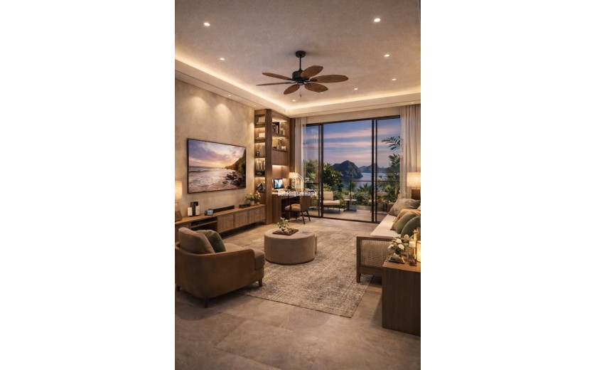 Tài sản khẳng định vị thế chủ nhân tại trung tâm Hạ Long - Song lập 162m², mặt tiền 9m, xây 4 tầng, thiết kế đẹp