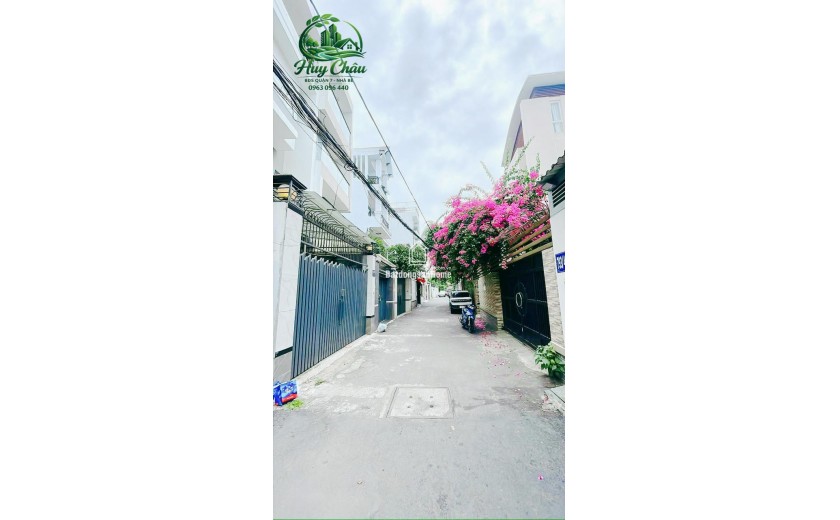 BÁN GẤP NHÀ KIỀU ĐÀM Q7 – HẺM XE HƠI 6M – HẦM 5 TẦNG - 12 TỶ 5
